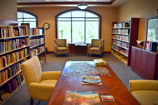 Villa St Benedict’s Library – Table and Chairs