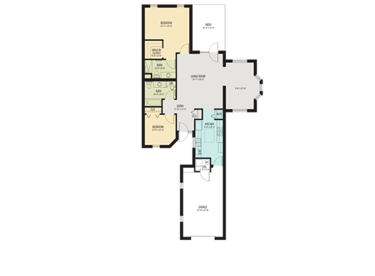 The Pine-Villa Floor Plan
